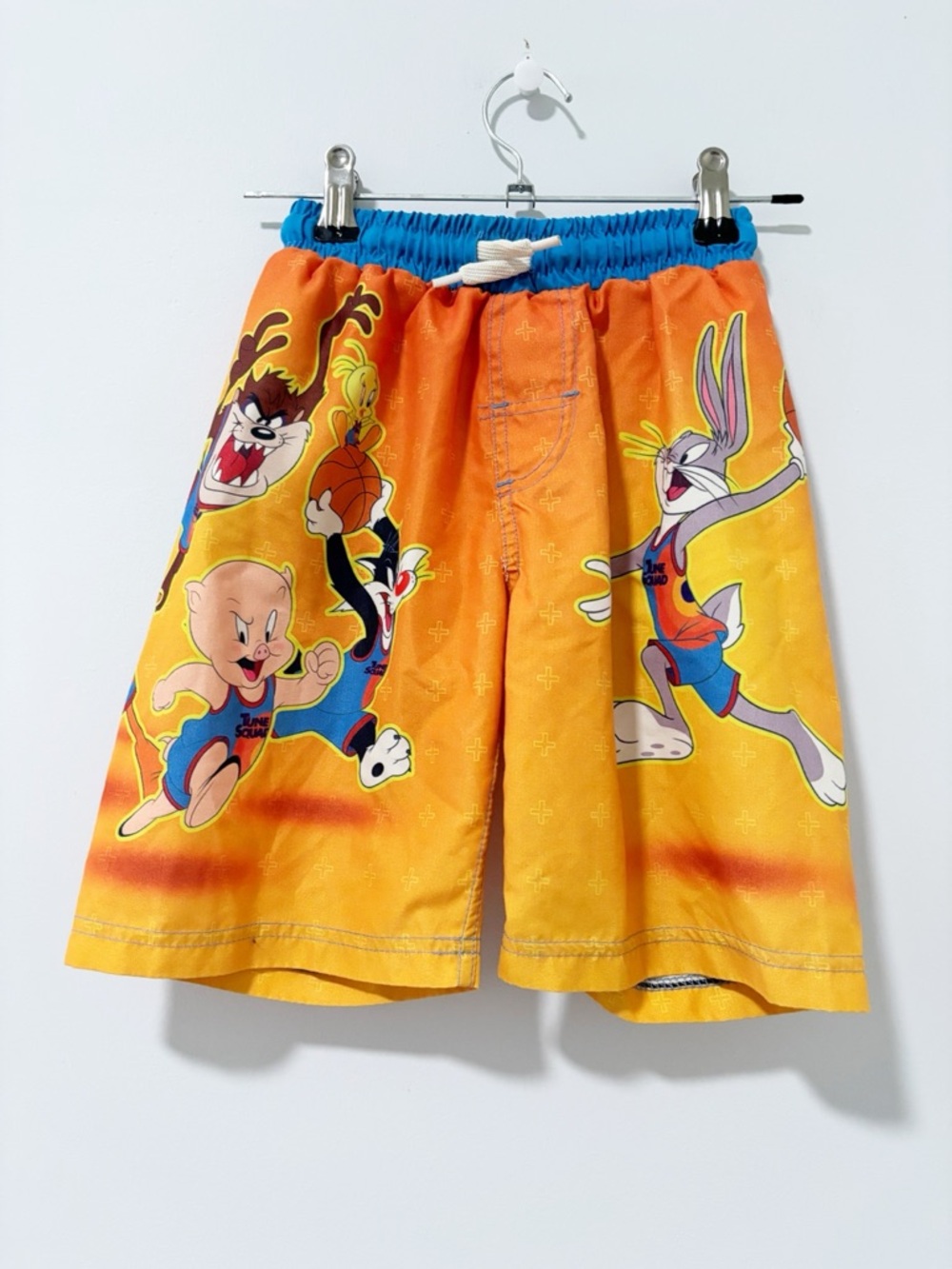 Space Jam: A New Legacy Looney Tunes Swim Trunk Boys 5/6 Vacation Beach Coastal